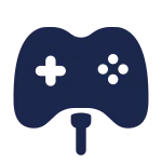 Gamepad Charge SVG Icon